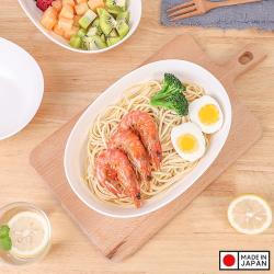 Đĩa bầu dục sâu lòng màu trắng 1.0L_4