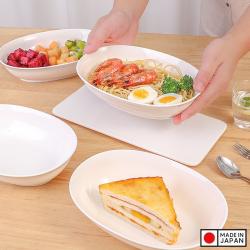 Đĩa bầu dục sâu lòng màu trắng 1.0L_3