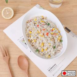 Đĩa bầu dục sâu lòng màu trắng 1.0L_6