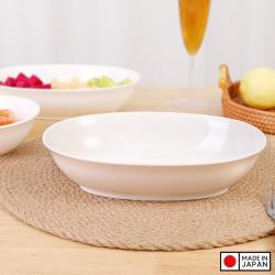 Đĩa bầu dục sâu lòng màu trắng 1.0L_8