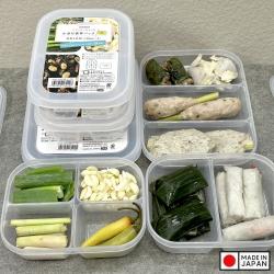 Hộp thực phẩm 02 ngăn Nakaya Container E 680ml_7