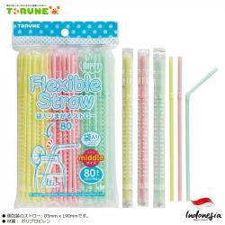 Set 80 ống hút bọc riêng Torune Flexible Straw Ø5x190mm_3