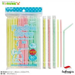 Set 80 ống hút bọc riêng Torune Flexible Straw Ø6x210mm_3