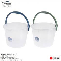 Xô nhựa Yamada 7.5L (New Pro) - Màu trong suốt_A