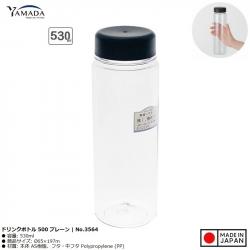 Bình nước nhựa Ecozen Yamada Plain 500ml_A