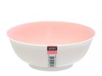 Bát nhựa cỡ trung - màu trắng lòng hồng_3