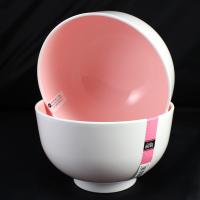 Bát tròn cỡ to - Màu trắng lòng màu hồng_3