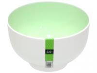 Bát tròn cỡ to - Màu trắng lòng màu xanh_2