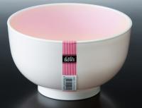 Bát tròn cỡ trung - Màu trắng lòng màu hồng_3