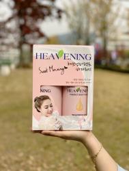 Bộ chăm sóc cơ thể Set 02 chai Sữa tắm dưỡng ẩm, làm trắng da Heavening Perfect_4