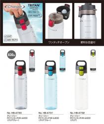 Bình nước nhựa Tritan Charger 830ml - Xanh dương_4