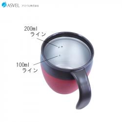 Cốc giữ nhiệt Antique Cafe Mug 330ml - Màu đỏ_3