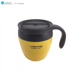 Cốc giữ nhiệt Antique Cafe Mug 330ml - Màu vàng_2