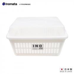 Hộp bảo quản bát, đĩa có nắp INO size M_11