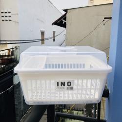 Hộp bảo quản bát, đĩa có nắp INO size M_6