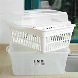 Hộp bảo quản bát, đĩa có nắp INO size M_10