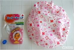 Mũ tắm họa tiết hoa Suruga Free size Ø250mm_10