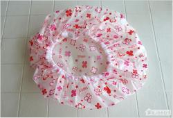 Mũ tắm họa tiết hoa Suruga Free size Ø250mm_8