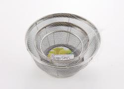 Set 03 chiếc rổ inox không gỉ Lara Shine (Ø15|Ø19|Ø25)_8