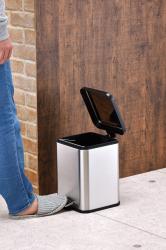 Thùng rác inox chân đạp My Trash II 6L_3