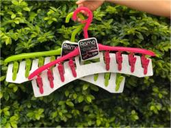 Móc 8 kẹp phơi quần áo Kokubo Ramo - Màu hồng_3