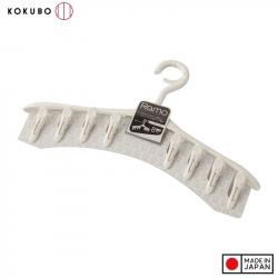 Móc 8 kẹp phơi quần áo Kokubo Ramo - Màu trắng_11