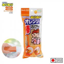 Thanh xà phòng giặt quần áo Kokubo Benly YOU 110g - Hương cam_8