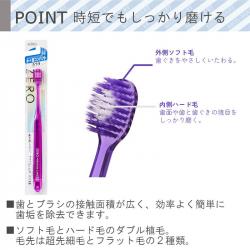 Bàn chải đánh răng  đầu rộng Zero Premium Care (182mm)_8