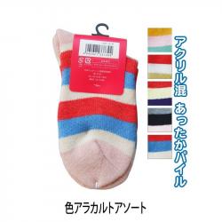 Tất nữ cổ lửng họa tiết viền acrylic Hot Pile 23-25cm_3