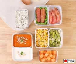 Bộ hộp cơm văn phòng 02 ngăn Nakaya 550ml_12