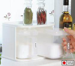 Kệ để đồ nhà bếp Inomata Pot House - Màu trắng_2