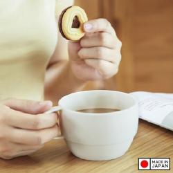 Cốc nhựa có quai dáng thấp 350ml - Màu nâu_5