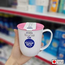 Cốc nhựa Nakaya có nắp 300ml - Pha màu_12