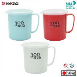 Cốc nhựa nắp mềm Nakaya 300ml R/B (Đỏ/Xanh)_8
