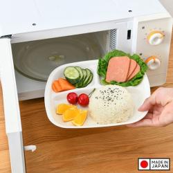 Đĩa ăn 3 ngăn dành cho bé ăn dặm Nakaya 830ml_5