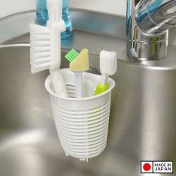 Giỏ treo tiện ích có núm hít chân không - Màu xanh_2