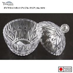 Hũ đựng bánh kẹo, mứt tết phòng khách Diamond 150ml_6