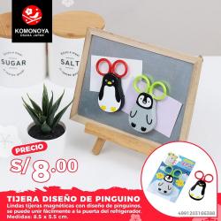 Kéo cho bé hình chim cánh cụt, có nam châm Echo Penguin_8