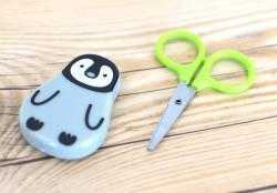 Kéo cho bé hình chim cánh cụt, có nam châm Echo Penguin_5