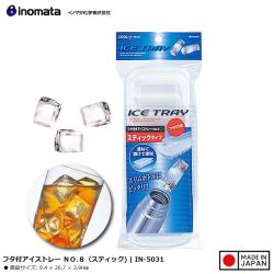 Khay đá có nắp đậy Inomata 8 viên_8