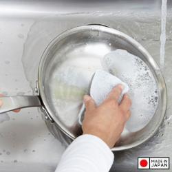 Set 02 miếng mút rửa chén bát Ribbon Shape_3