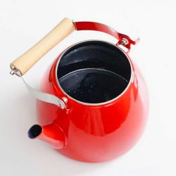 Ấm đun nước bếp từ phong cách Decor Pearl Metal Clevia 2.5L - Đỏ_5