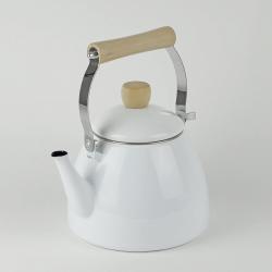 Ấm đun nước bếp từ phong cách Decor Pearl Metal Clevia 2.5L - Trắng_6