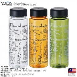 Bình nước tritan Yamada Fruit 500ml_A