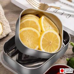 Hộp inox đựng thực phẩm Echo nắp vuông Ø10cm_5