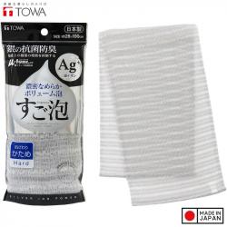 Khăn tắm kháng khuẩn Ag+ Towa Sangyo 28x100cm (Hard)_7
