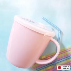 Cốc nhựa có nắp mềm Yamada G&B 300ml - Màu trắng_5