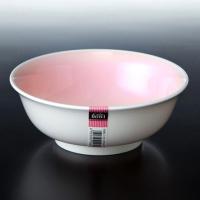 Bát nhựa cỡ trung - màu trắng lòng hồng_4