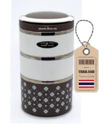 Camen inox bọc nhựa 3 ngăn_2