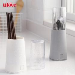 Ống bảo quản đũa thìa Clove - màu nâu_8